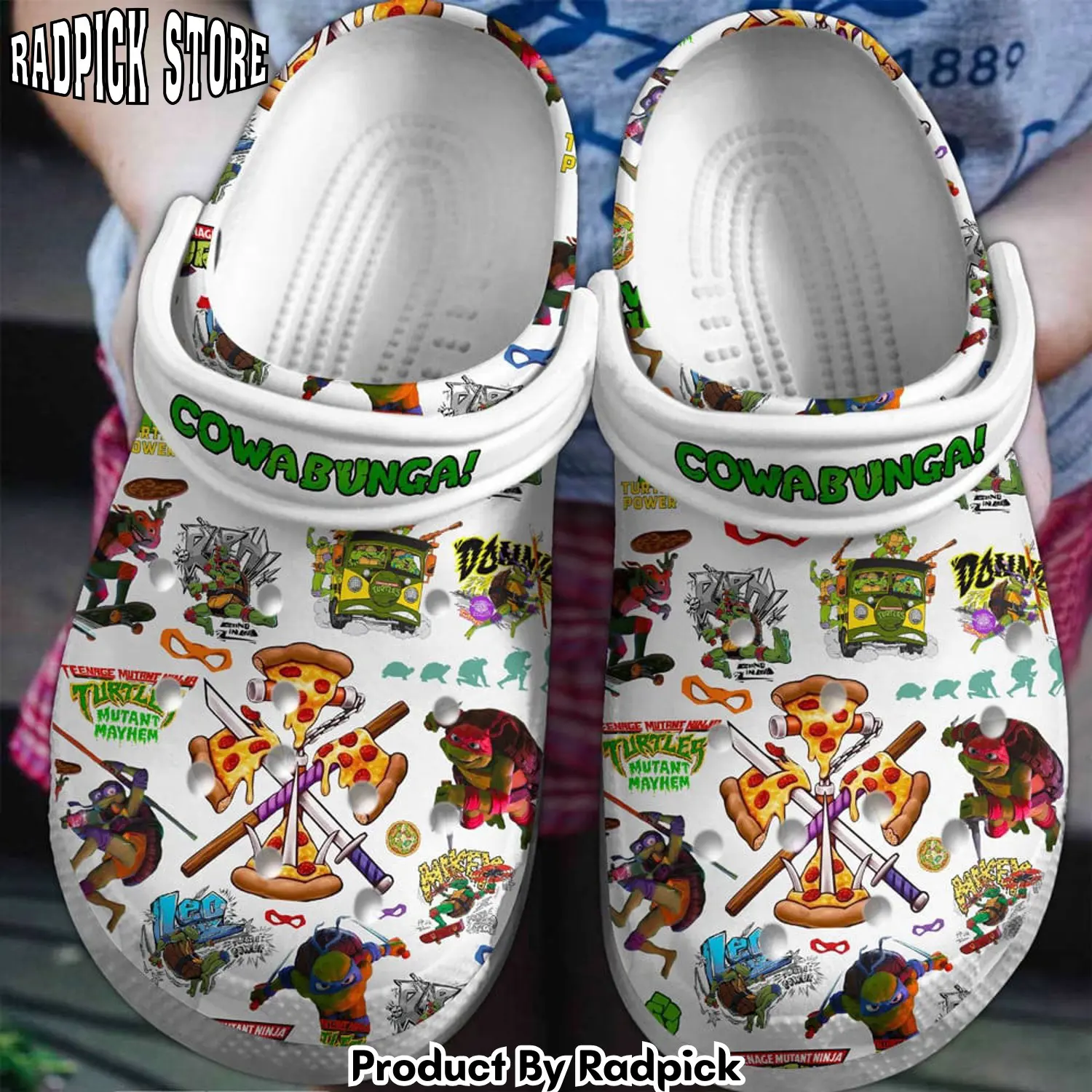 Radpick teenage mutant ninja turtles movie clogs shoes comfortable for men women baa rp652829